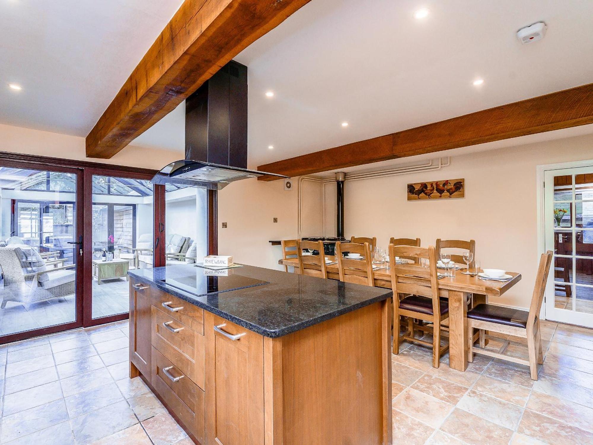 Rhiew Banc Villa Aberhafesp Екстериор снимка