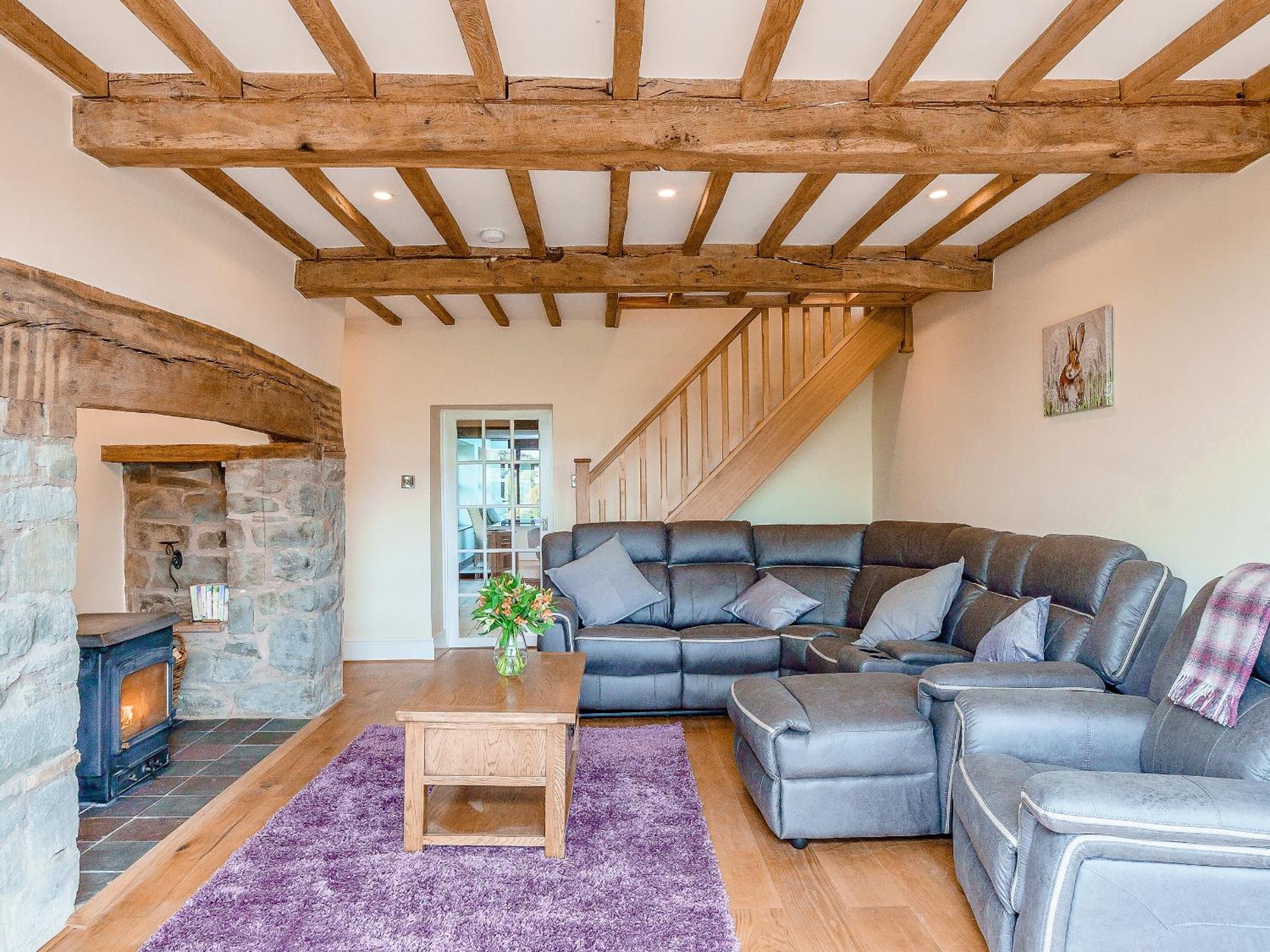 Rhiew Banc Villa Aberhafesp Екстериор снимка