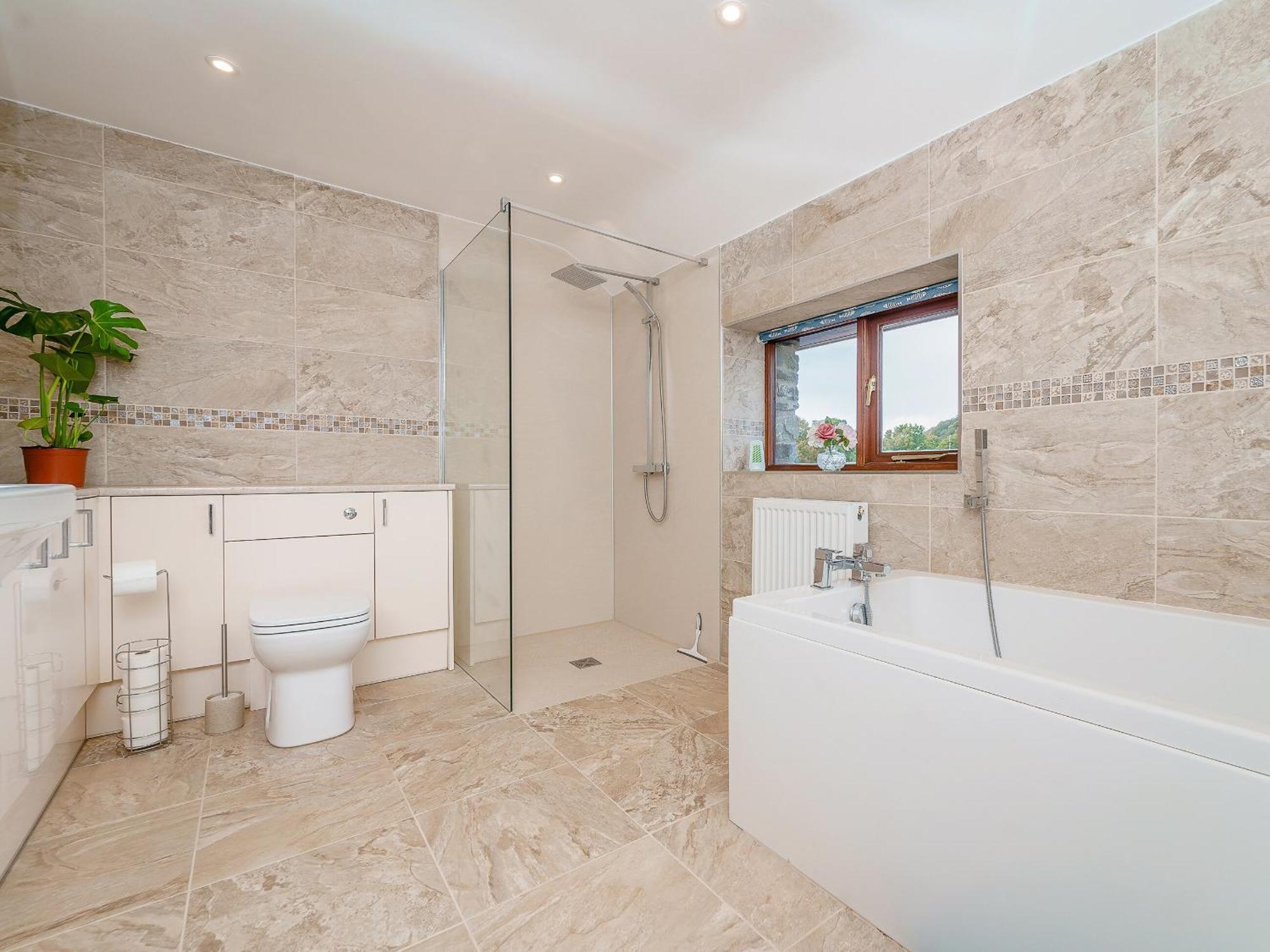 Rhiew Banc Villa Aberhafesp Екстериор снимка