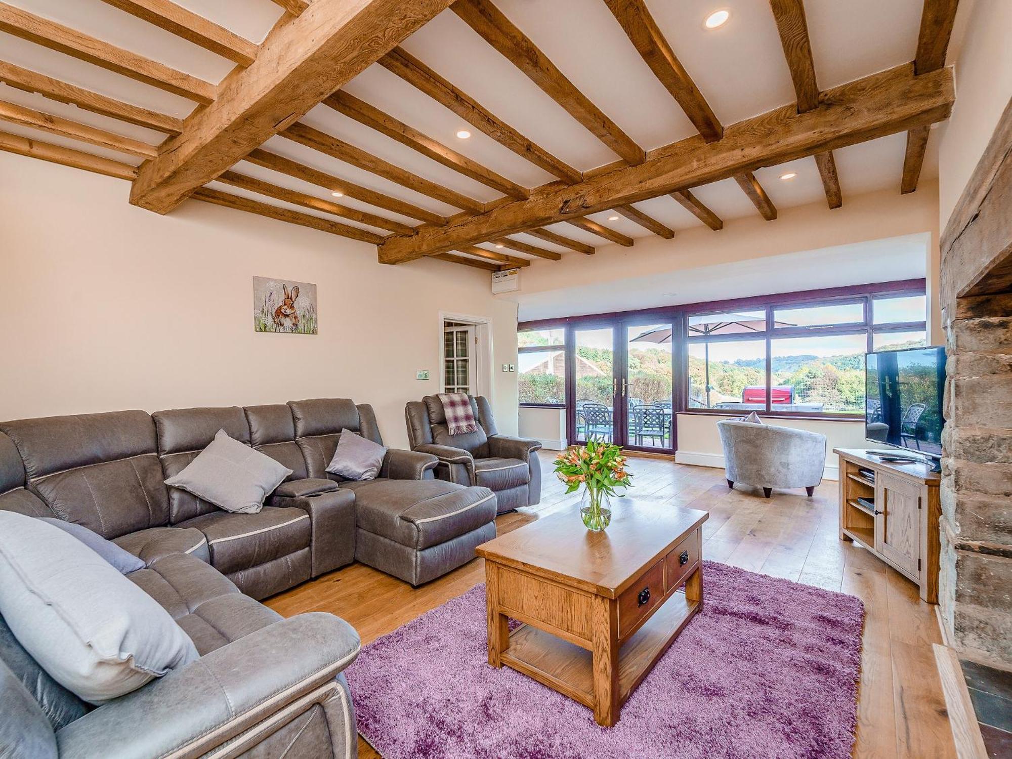 Rhiew Banc Villa Aberhafesp Екстериор снимка